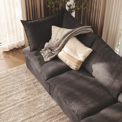 CloudComfort™ Modular Washable Luxe Sofa - 4 Seater