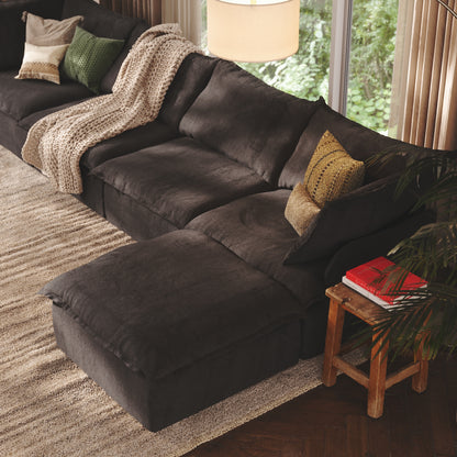 CloudComfort™ Modular Washable Luxe Sofa - 4 Seater Chaise