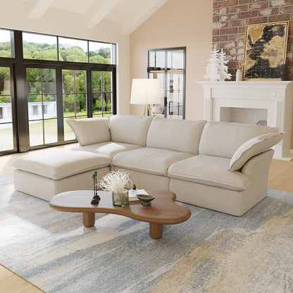 CloudComfort™ Modular Washable Luxe Sofa