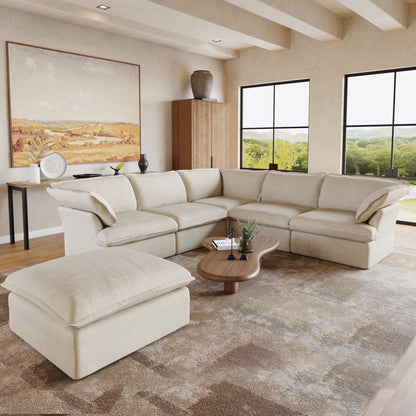 CloudComfort™ Modular Washable Luxe Sofa