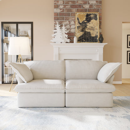 CloudComfort™ Modular Washable Luxe Sofa