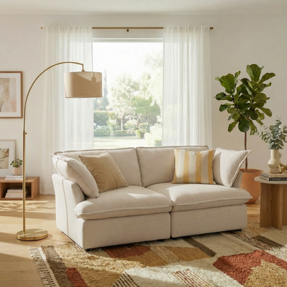 CloudComfort™ Modular Washable Luxe Sofa - Slipcovers Only