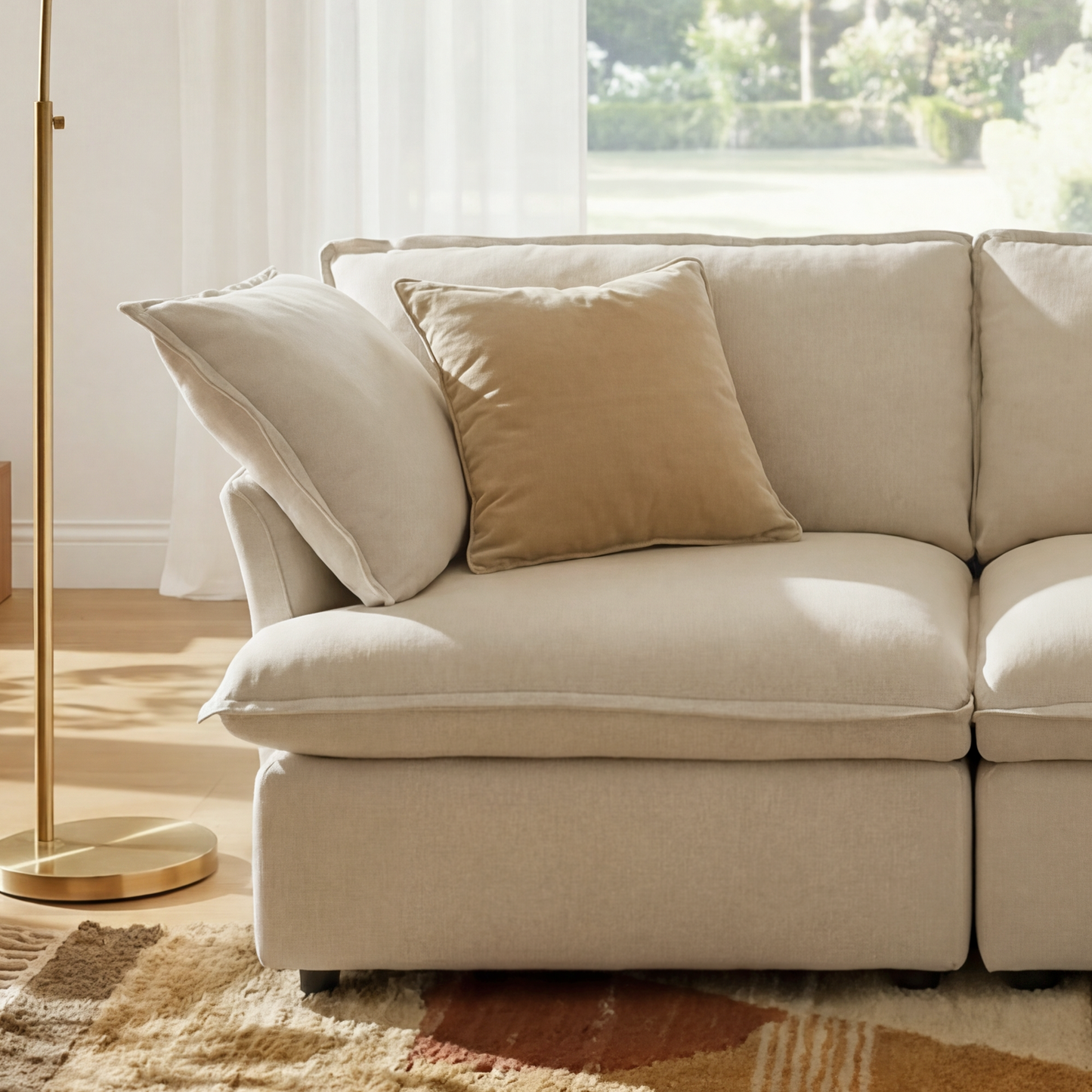 CloudComfort™ Modular Washable Luxe Sofa - Slipcovers Only