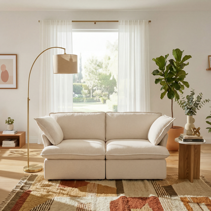 CloudComfort™ Modular Washable Luxe Sofa - Slipcovers Only