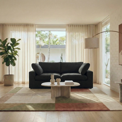 CloudComfort™ Modular Washable Classic Sofa - 2 Seater