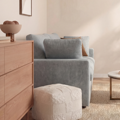 CloudComfort™ Modular Washable Classic Sofa - 2 Seater