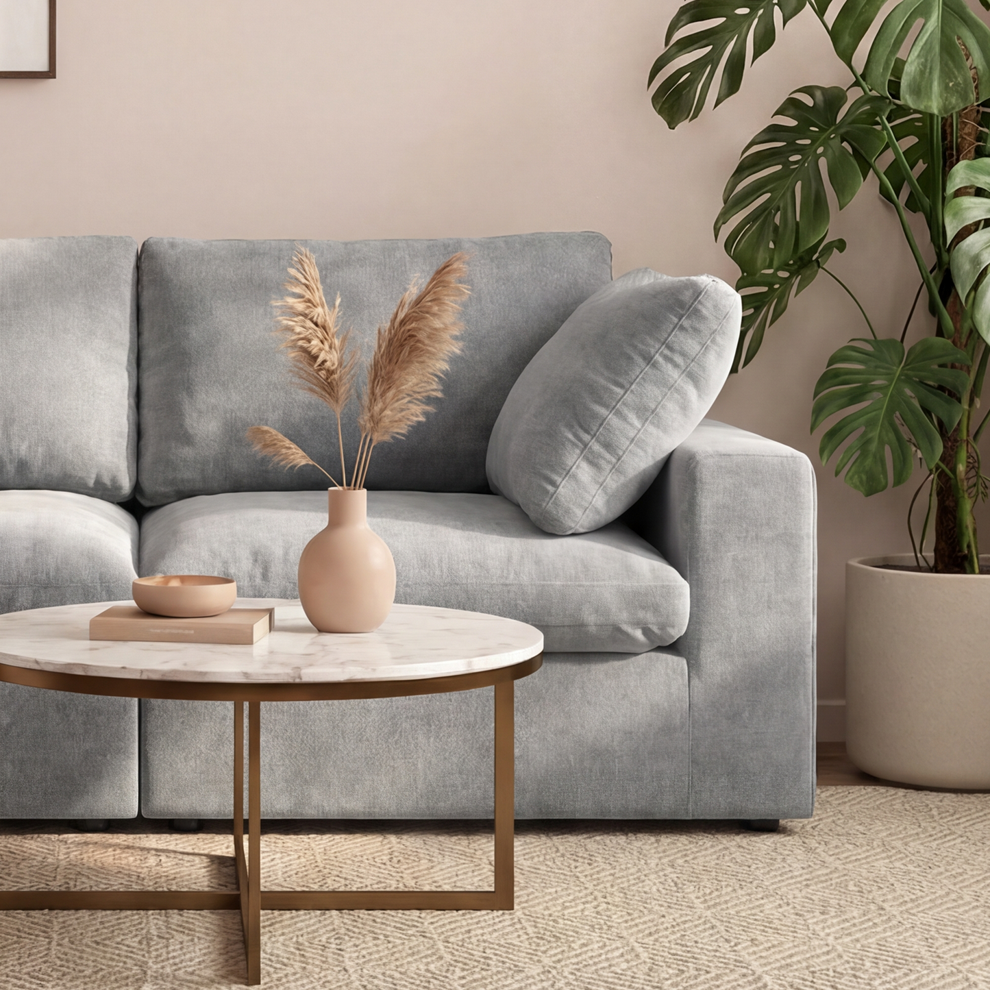 CloudComfort™ Modular Washable Classic Sofa - 2 Seater