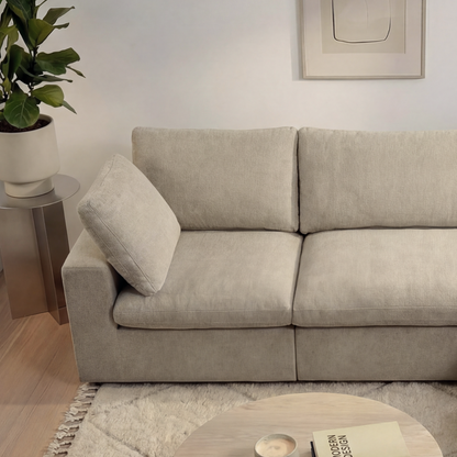 CloudComfort™ Modular Washable Classic Sofa - 2 Seater