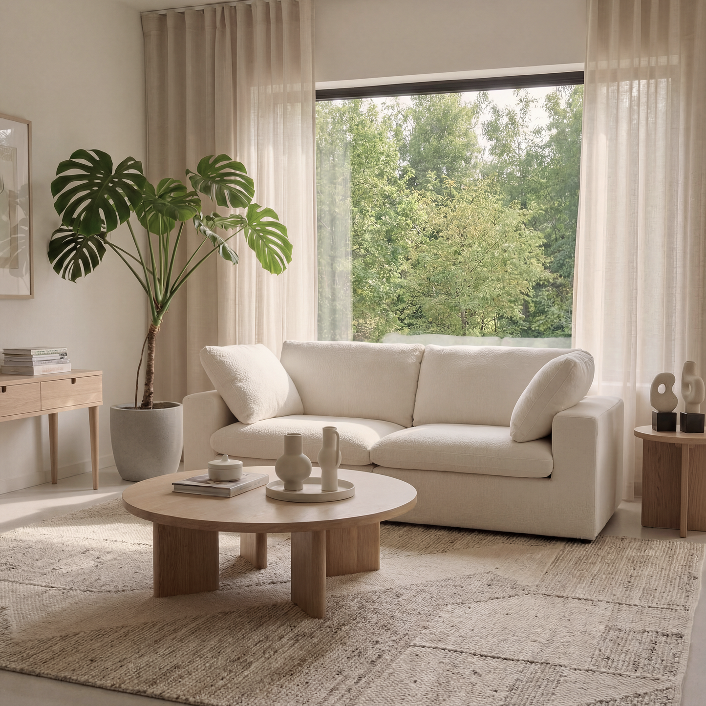 CloudComfort™ Modular Washable Classic Sofa - 2 Seater