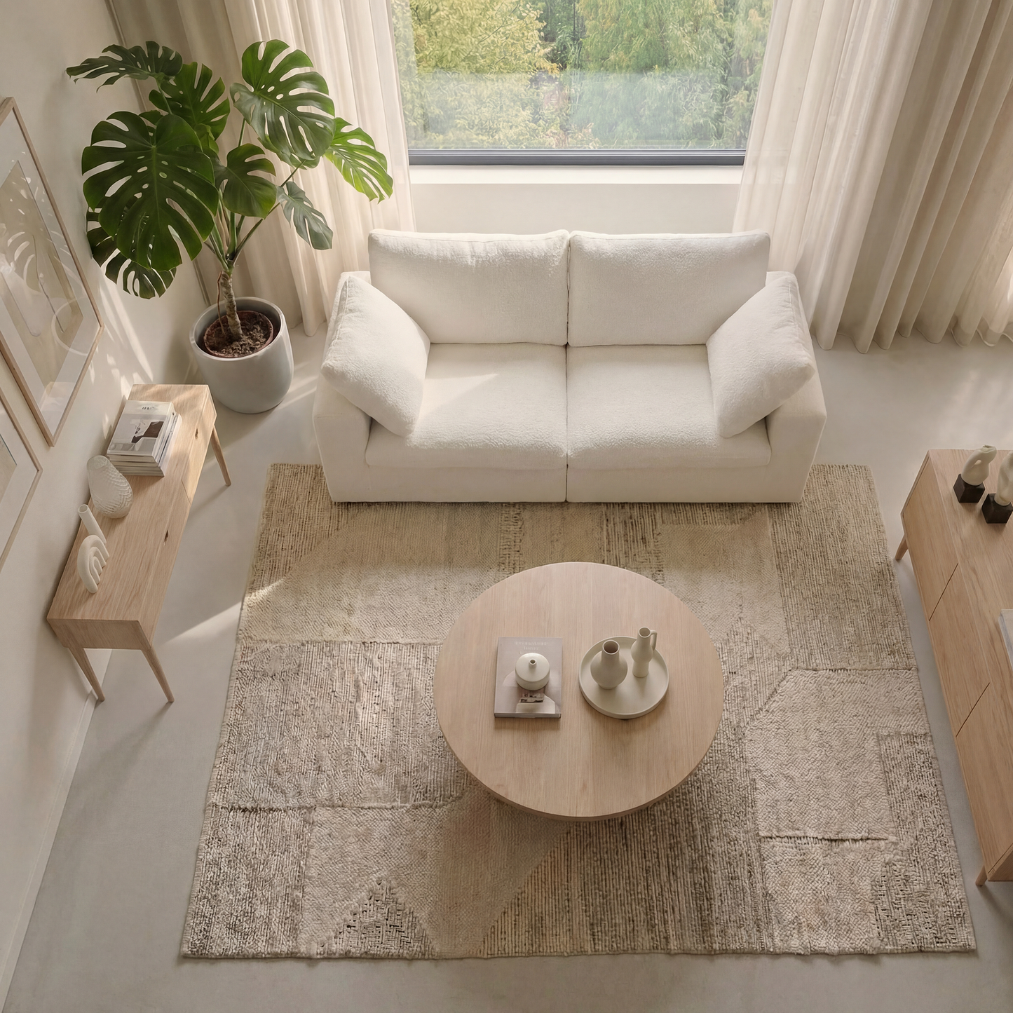 CloudComfort™ Modular Washable Classic Sofa - 2 Seater