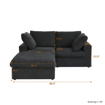 CloudComfort™ Modular Washable Classic Sofa