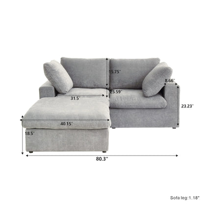 CloudComfort™ Modular Washable Classic Sofa