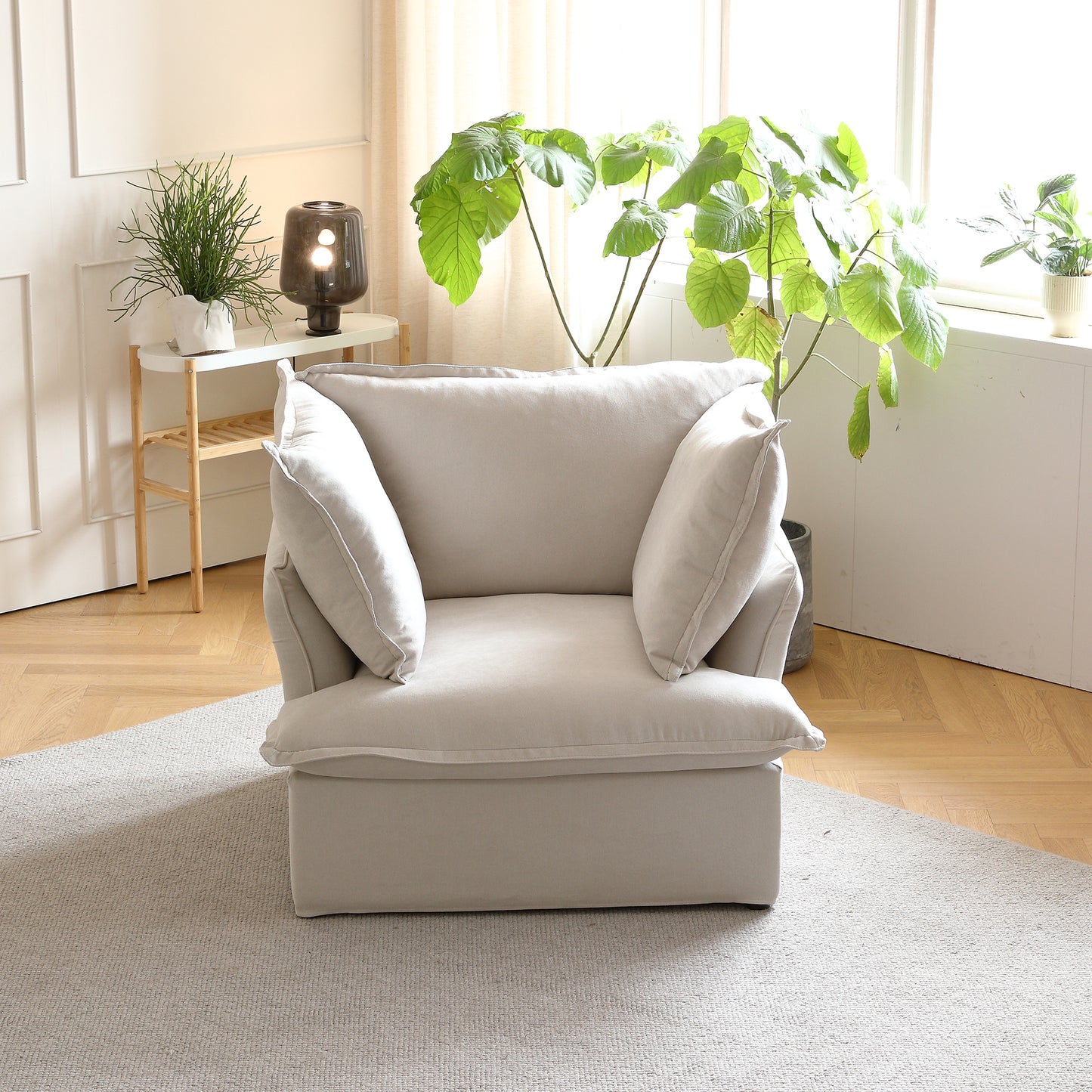 CloudComfort™ Modular Washable Luxe Sofa