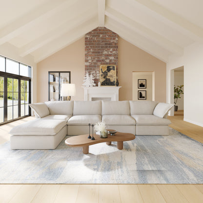 CloudComfort™ Modular Washable Luxe Sofa