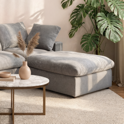 CloudComfort™ Modular Washable Classic Sofa - 3 Seater Chaise