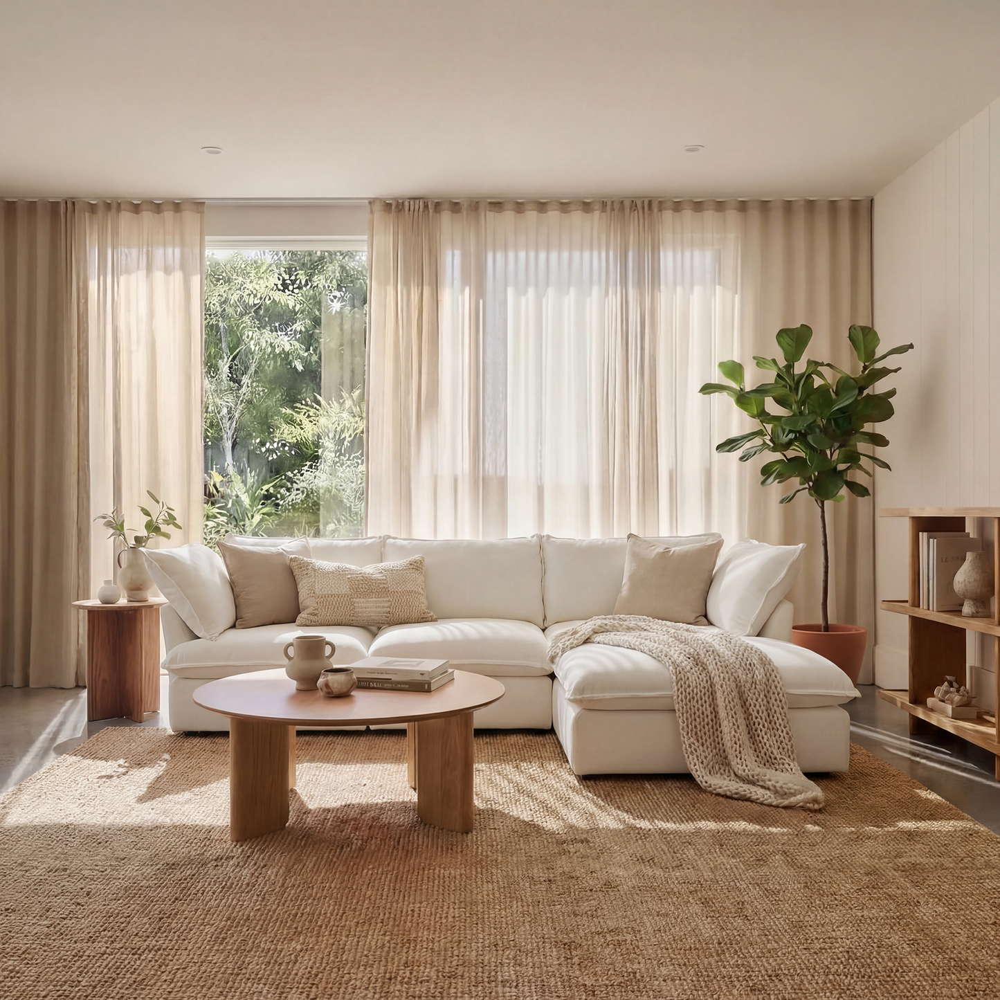 CloudComfort™ Modular Washable Luxe Sofa - Slipcovers Only