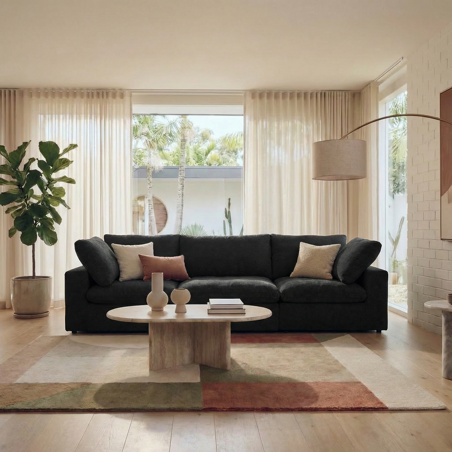 CloudComfort™ Modular Washable Classic Sofa - Slipcovers Only