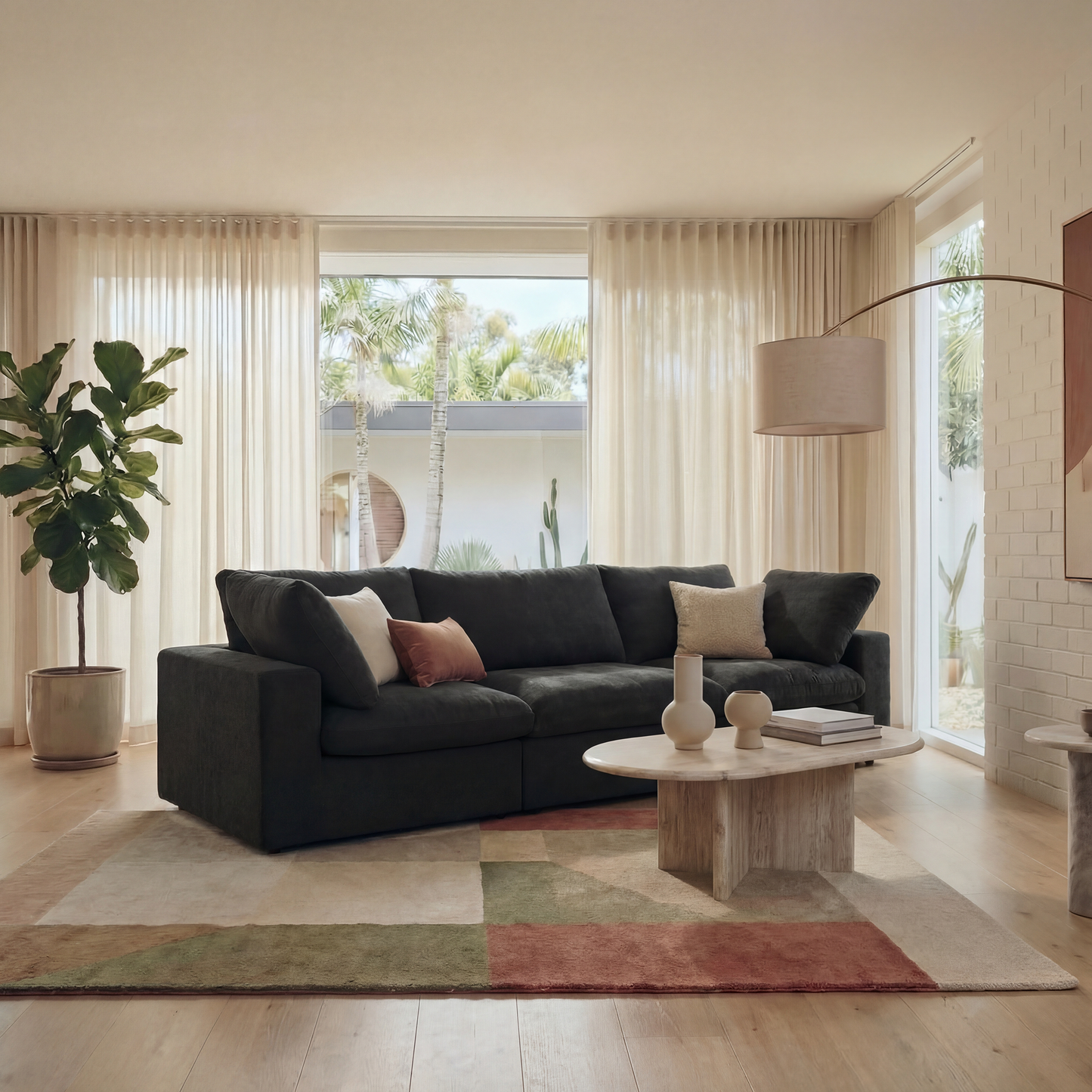 CloudComfort™ Modular Washable Classic Sofa - Slipcovers Only