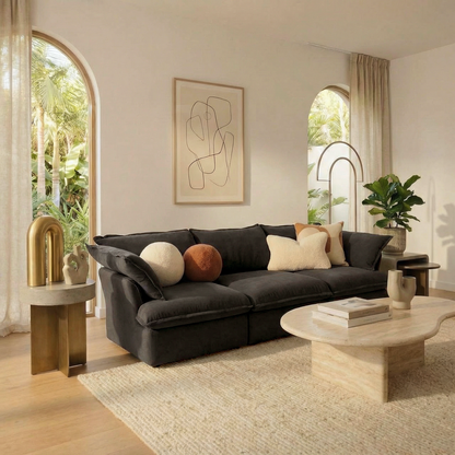 CloudComfort™ Modular Washable Luxe Sofa - 3 Seater Sofa