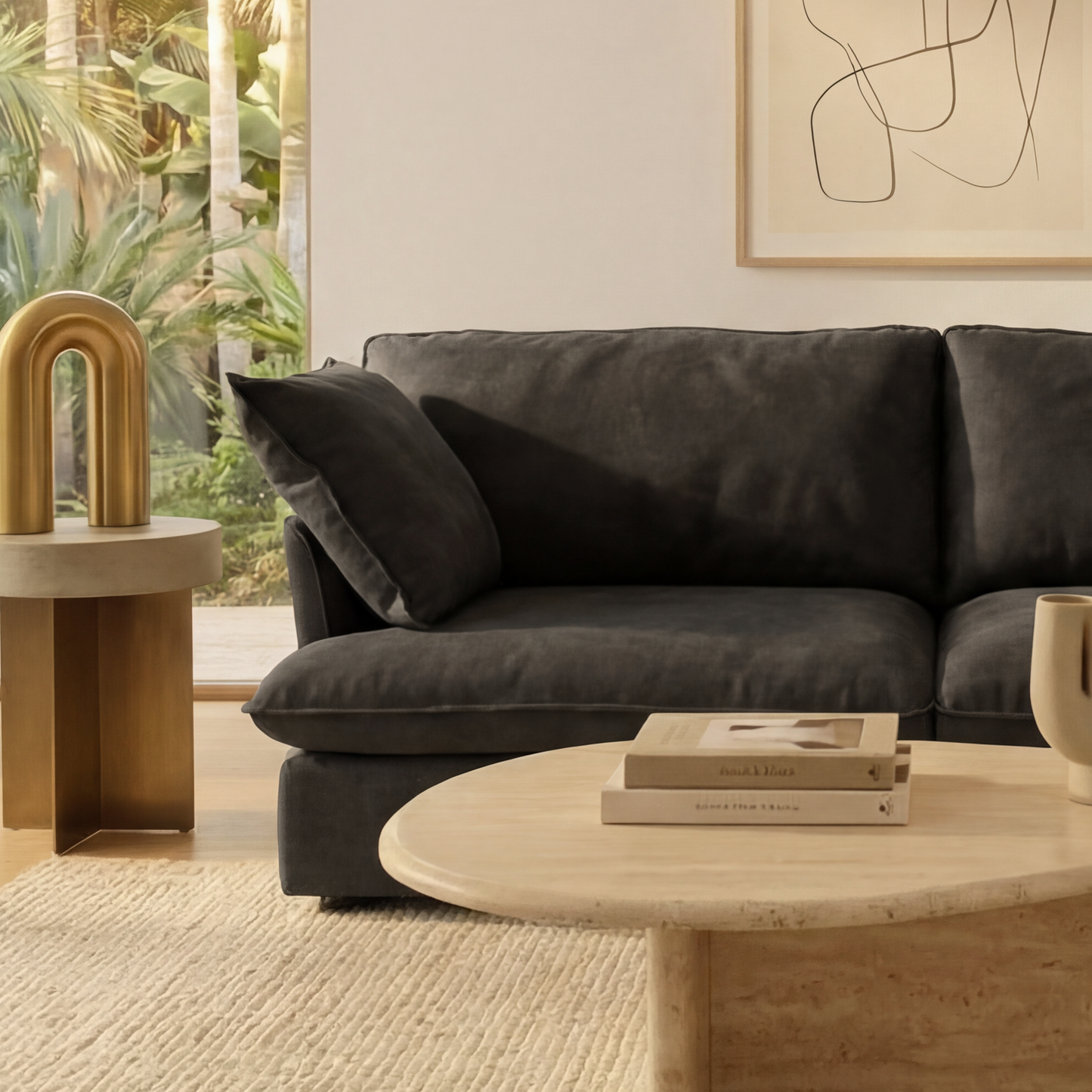 CloudComfort™ Modular Washable Luxe Sofa - Slipcovers Only