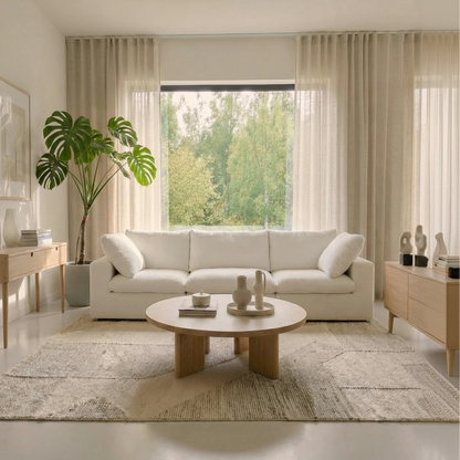 CloudComfort™ Modular Washable Classic Sofa - 3 Seater