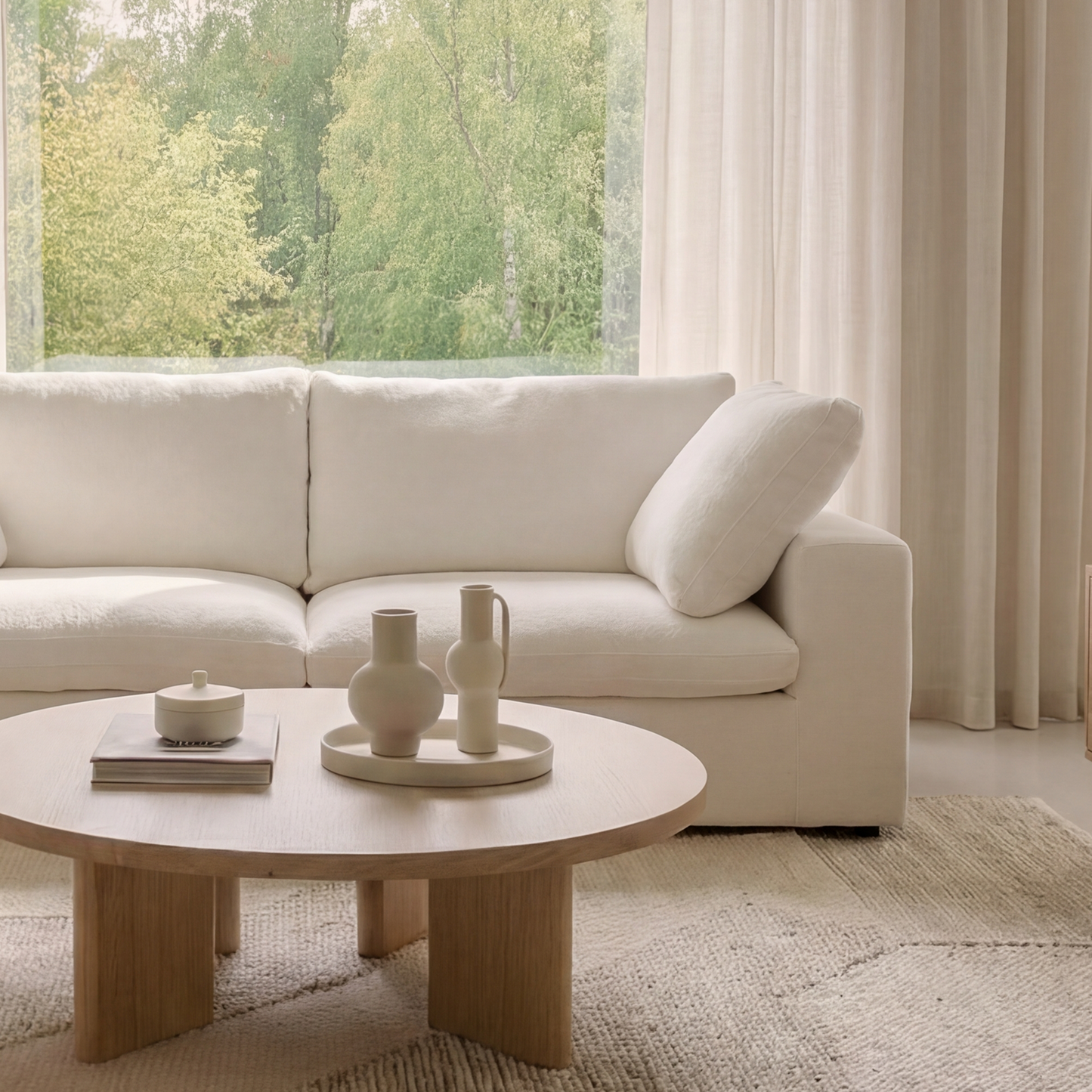 CloudComfort™ Modular Washable Classic Sofa - 3 Seater