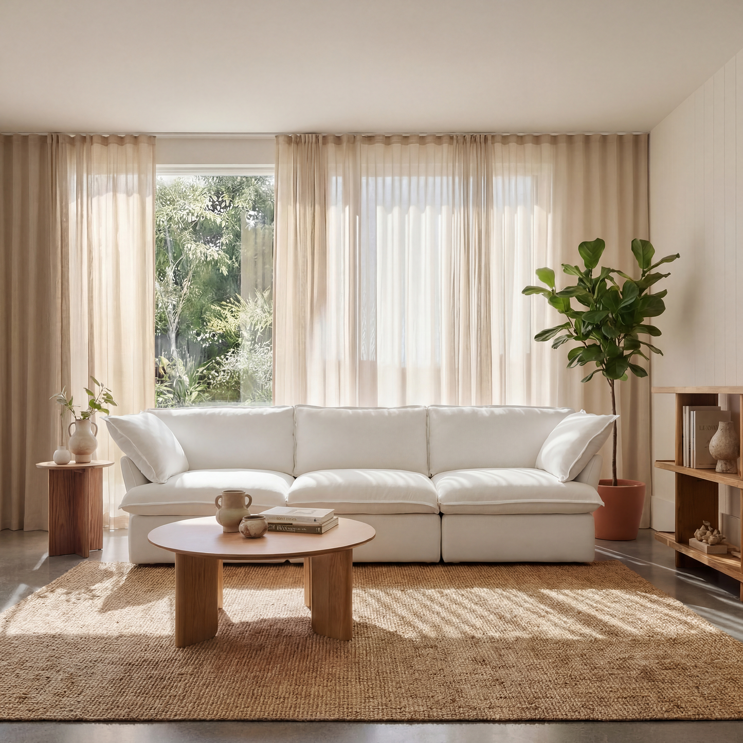 CloudComfort™ Modular Washable Luxe Sofa - Slipcovers Only