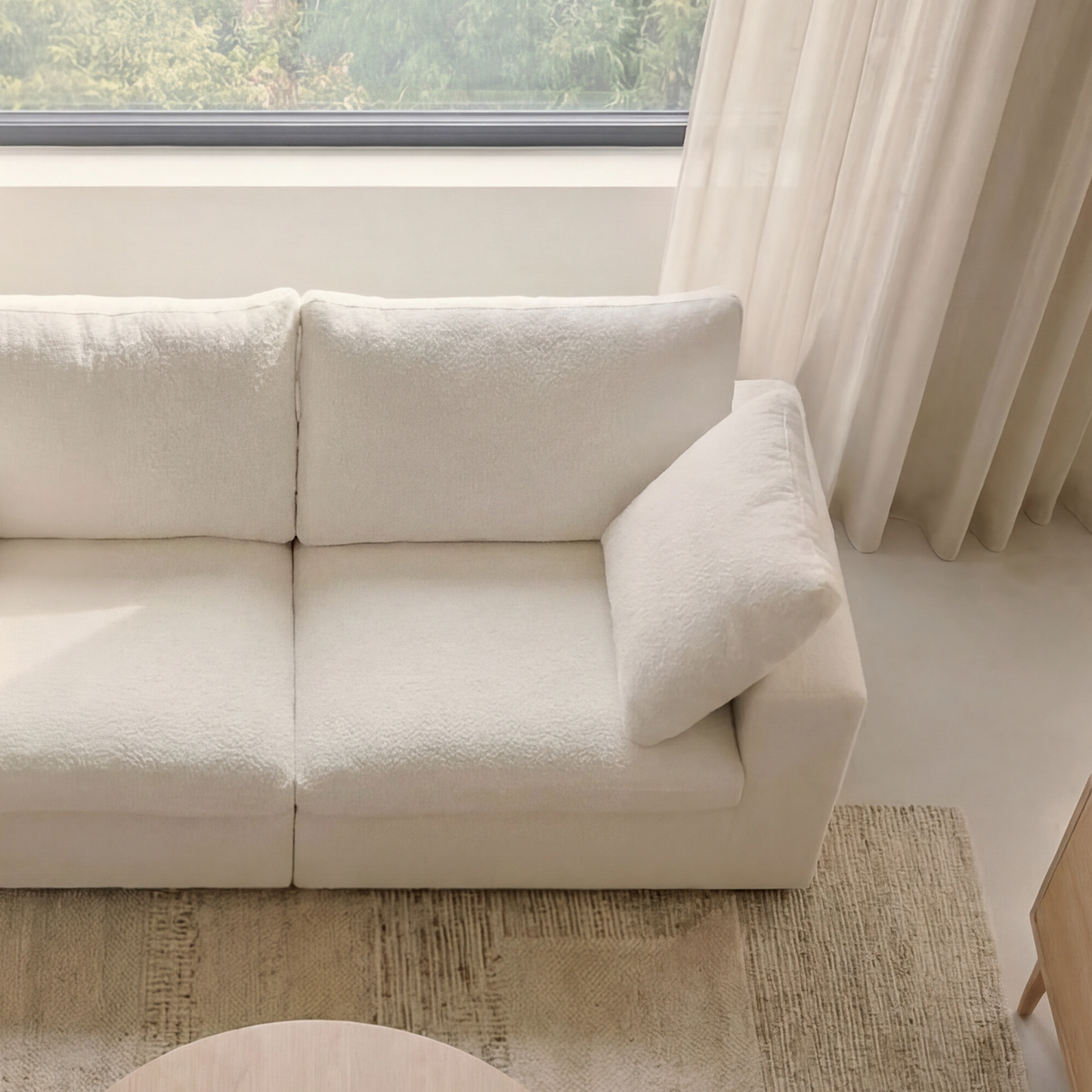 CloudComfort™ Modular Washable Classic Sofa - 3 Seater