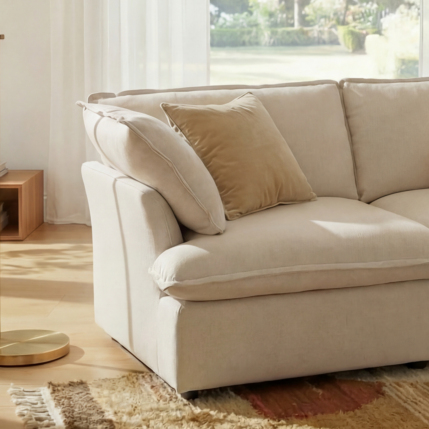 CloudComfort™ Modular Washable Luxe Sofa - Slipcovers Only