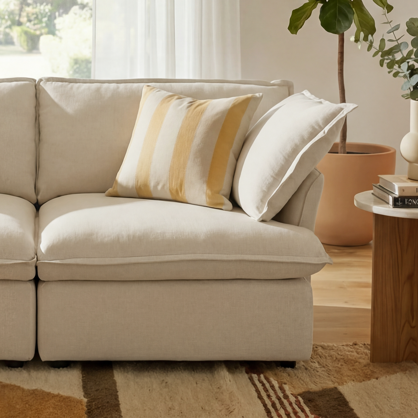 CloudComfort™ Modular Washable Luxe Sofa - Slipcovers Only