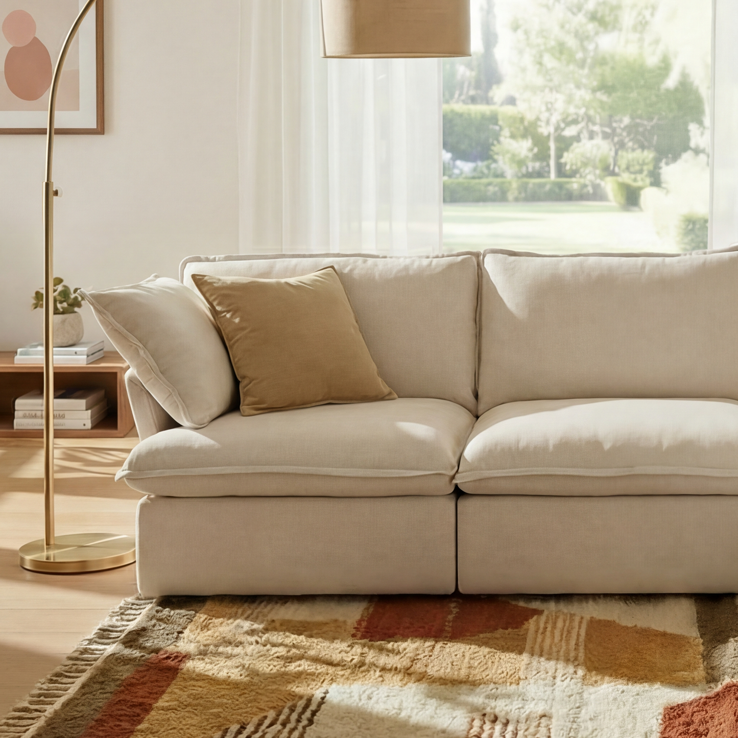 CloudComfort™ Modular Washable Luxe Sofa - Slipcovers Only