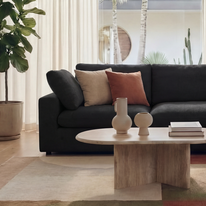 CloudComfort™ Modular Washable Classic Sofa - 4 Seater