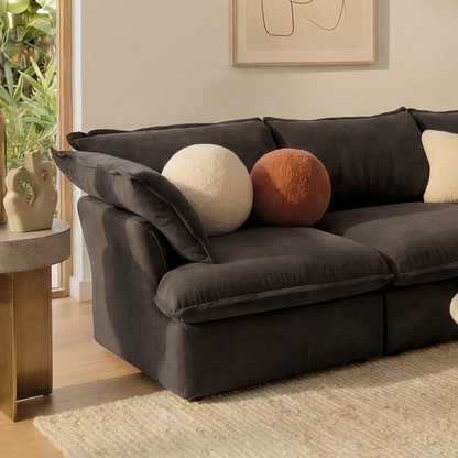 CloudComfort™ Modular Washable Luxe Sofa - 4 Seater