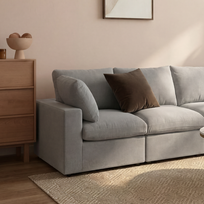 CloudComfort™ Modular Washable Classic Sofa - 4 Seater