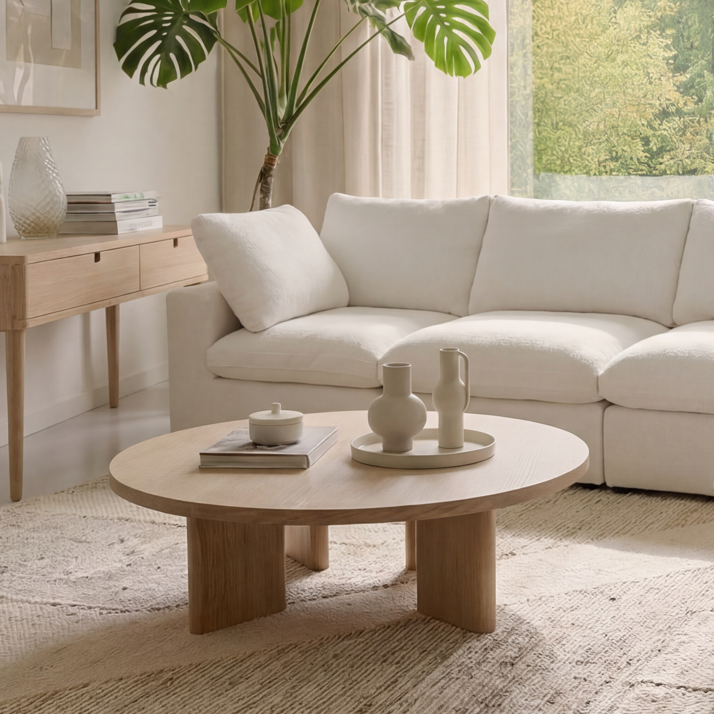 CloudComfort™ Modular Washable Classic Sofa - 4 Seater