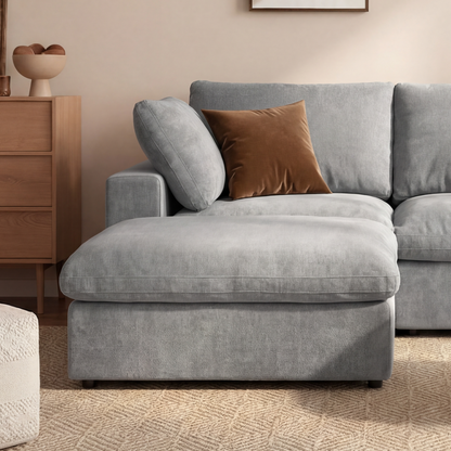 CloudComfort™ Modular Washable Classic Sofa - 4 Seater U-Sectional