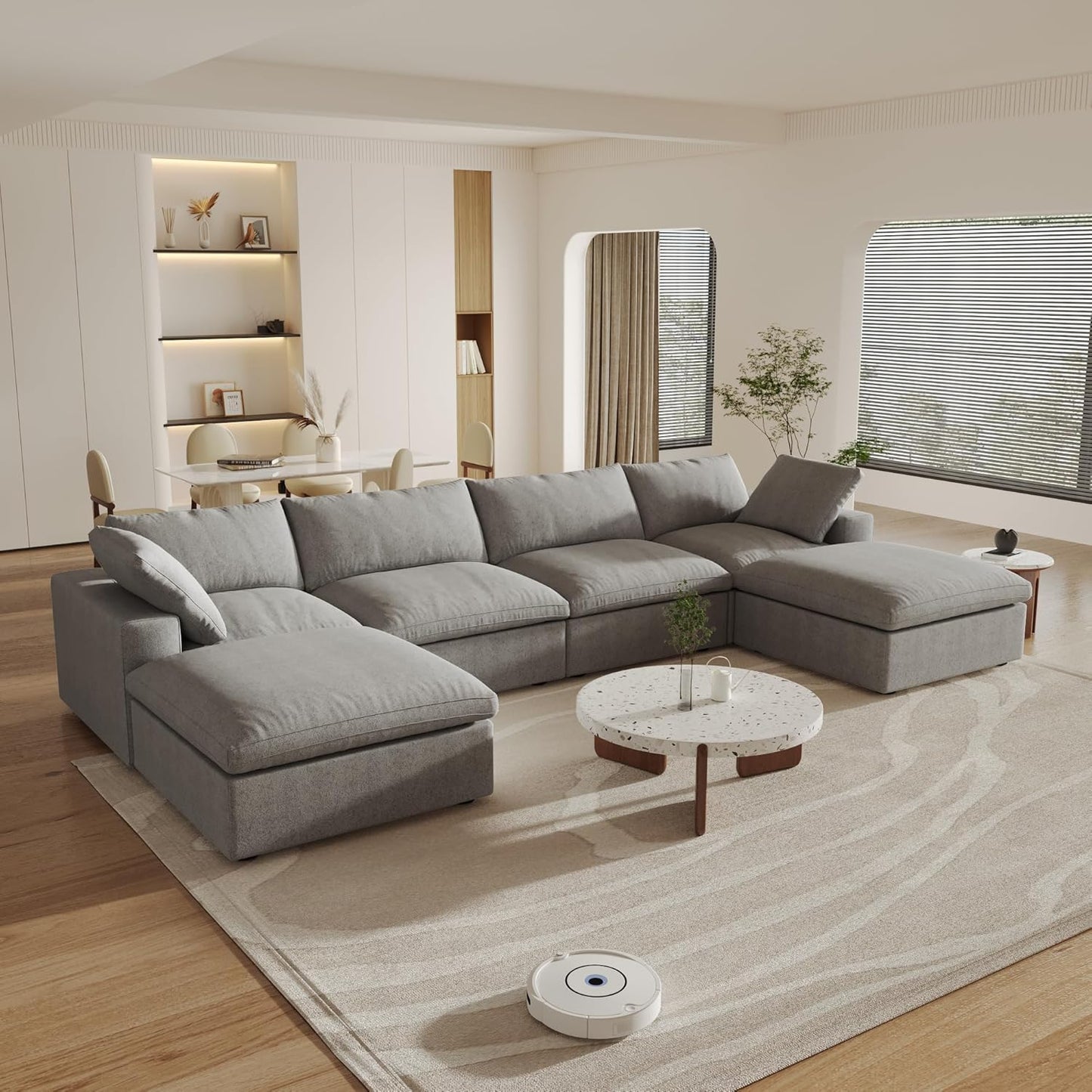 CloudComfort™ Modular Washable Classic Sofa