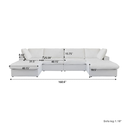 CloudComfort™ Modular Washable Classic Sofa