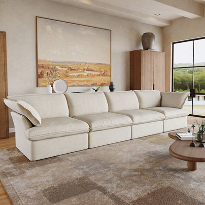 CloudComfort™ Modular Washable Luxe Sofa