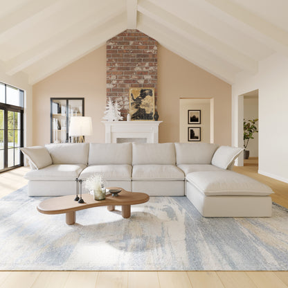 CloudComfort™ Modular Washable Luxe Sofa