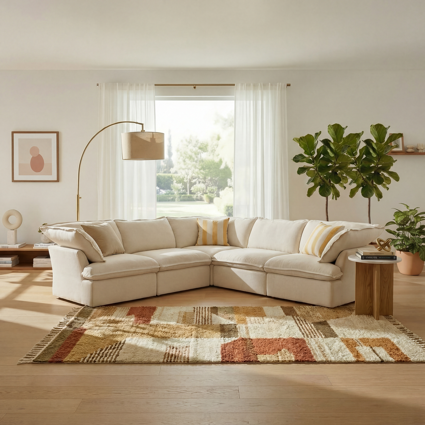 CloudComfort™ Modular Washable Luxe Sofa - Slipcovers Only