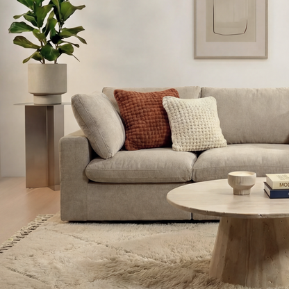 CloudComfort™ Modular Washable Classic Sofa - 5 Seater Corner Sectional