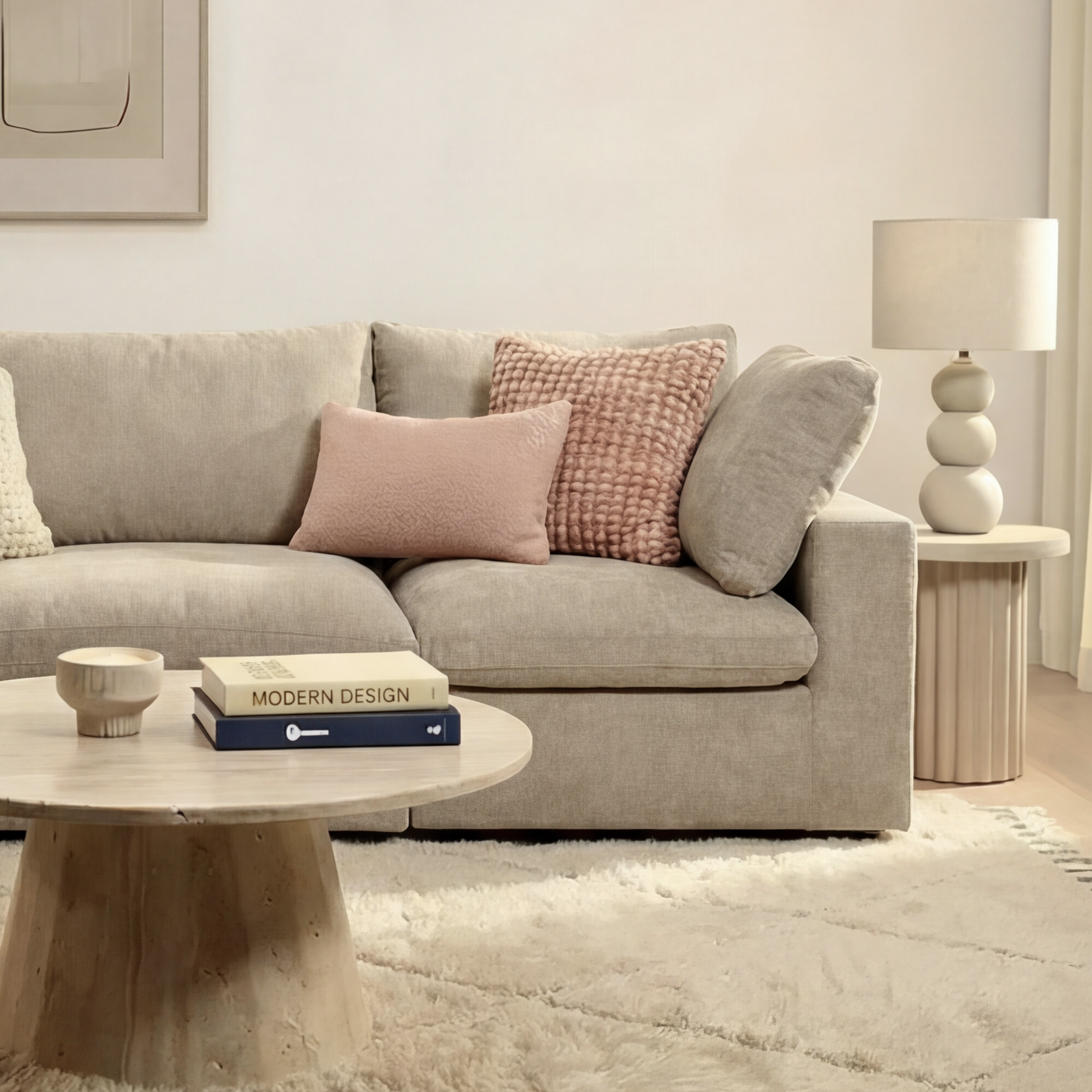 CloudComfort™ Modular Washable Classic Sofa - 5 Seater Corner Sectional