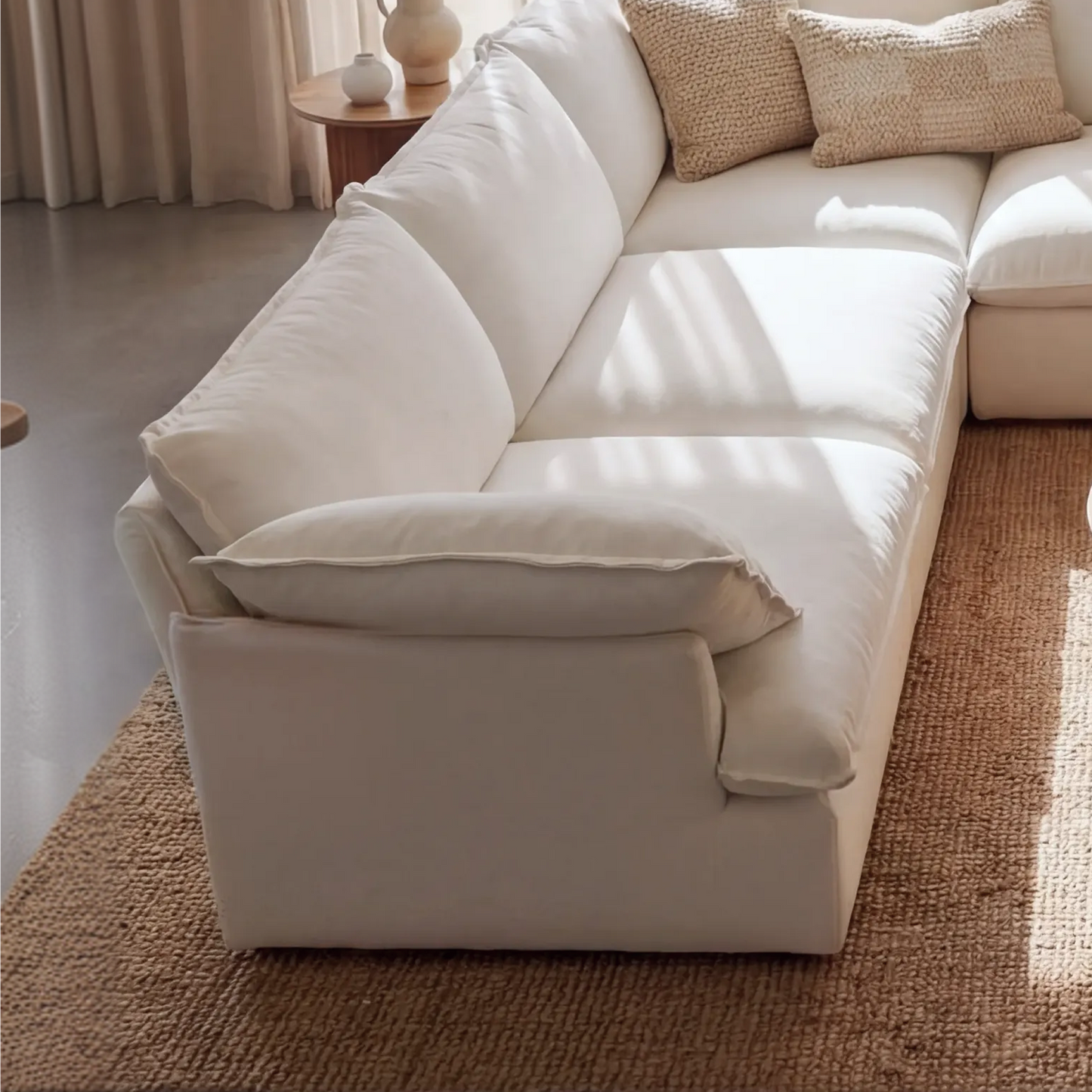 CloudComfort™ Modular Washable Luxe Sofa - 5 Seater Corner Sectional