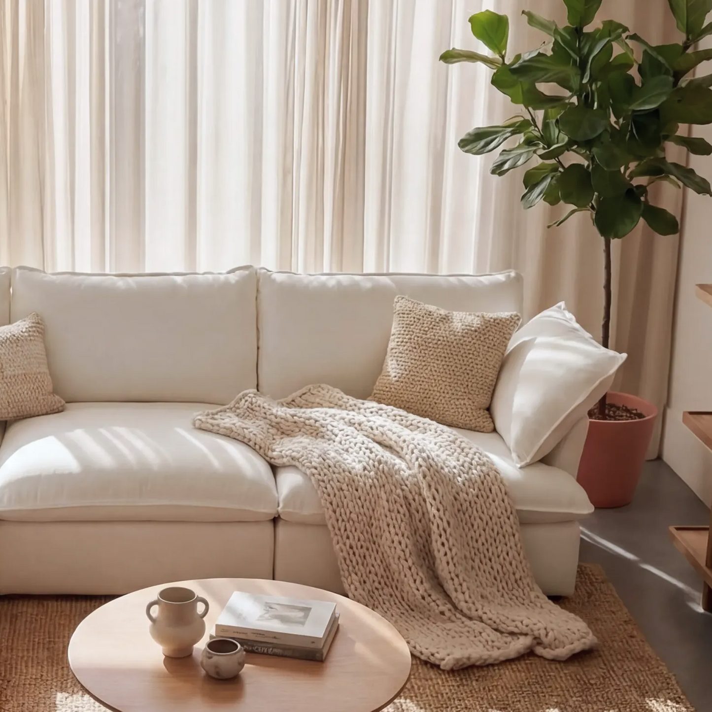 CloudComfort™ Modular Washable Luxe Sofa - Slipcovers Only