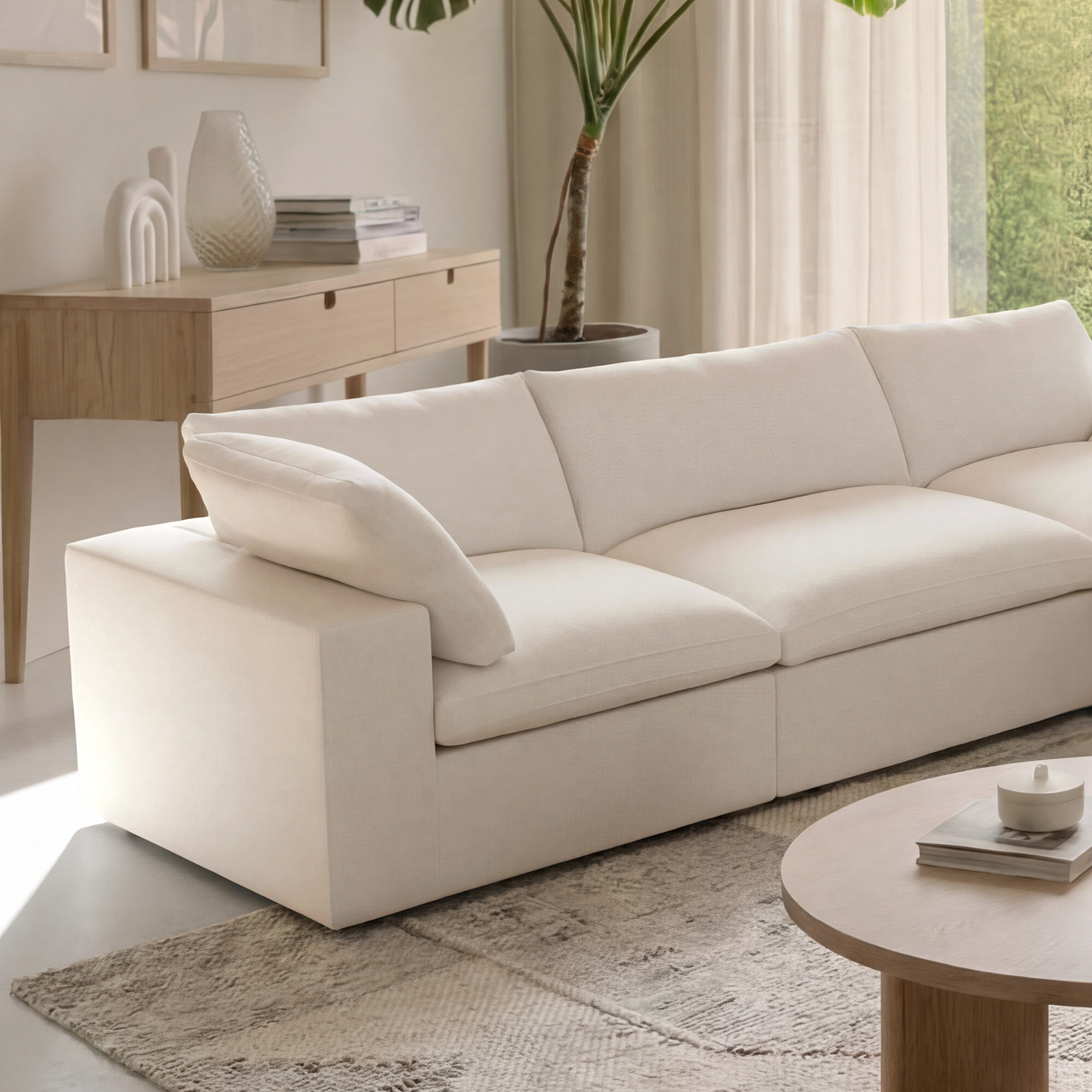 CloudComfort™ Modular Washable Classic Sofa - Slipcovers Only
