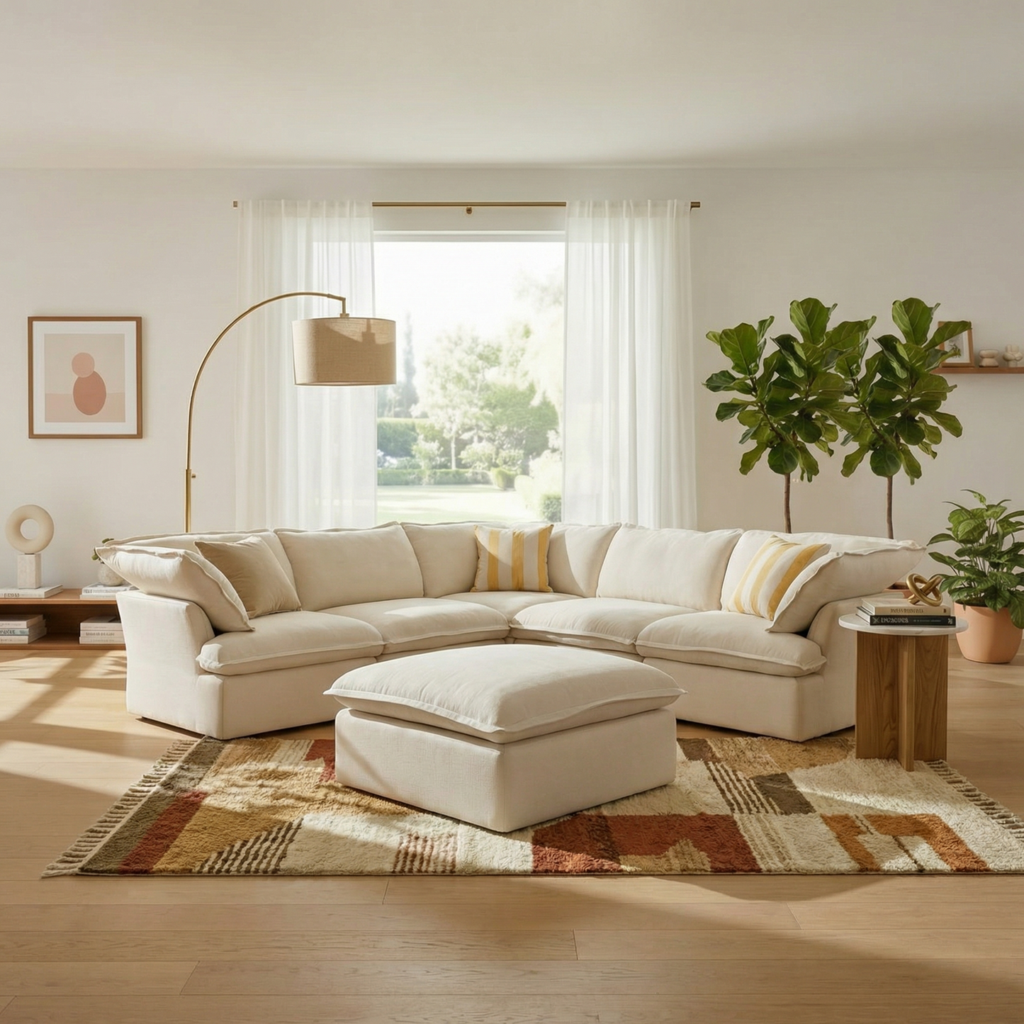 CloudComfort™ Modular Washable Luxe Sofa - Slipcovers Only