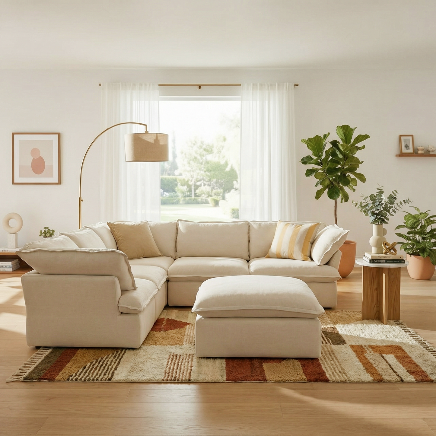 CloudComfort™ Modular Washable Luxe Sofa - Slipcovers Only