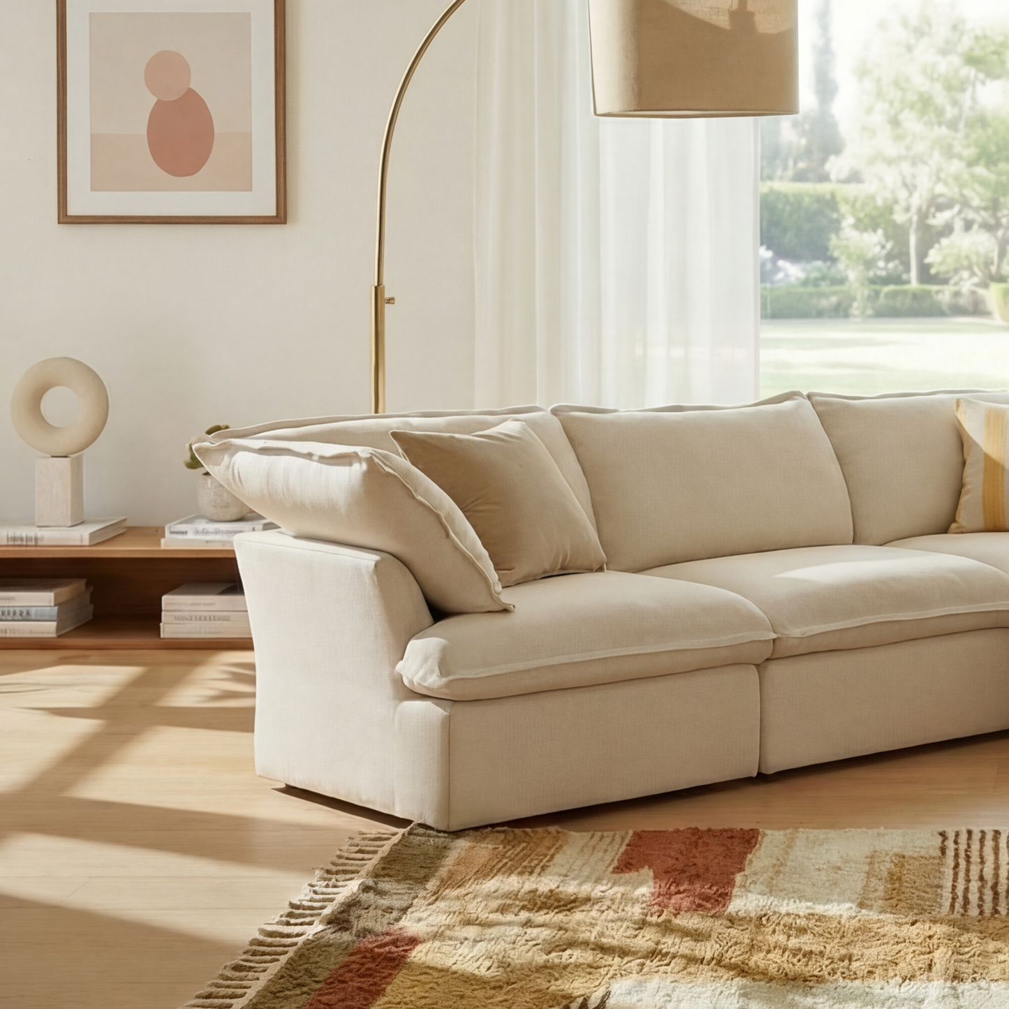 CloudComfort™ Modular Washable Luxe Sofa - Slipcovers Only