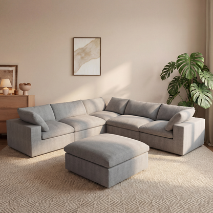 CloudComfort™ Modular Washable Classic Sofa - Slipcovers Only